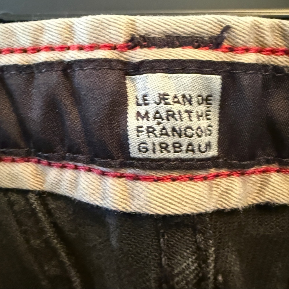 Iconic Vintage 90s Marithé + François Girbaud Black Baggy Jeans – Size 42x29 - Picture 3 of 5